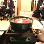 赤坂 菊乃井 - 猪鍋　酒粕仕立