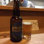 喜幸 - 生ビールは無く瓶ビールです
      アサヒの小と大瓶、サッポロ、キリンは大瓶
      地ビールは黄桜酒造さんのです