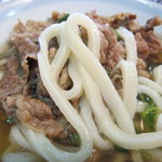 おにやんま - 肉うどんアップ