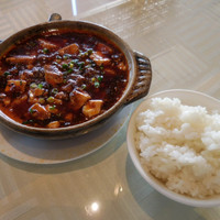 涵梅舫 銀座店 - マーボー豆腐とご飯