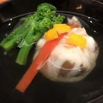 日本料理 味所望 - 海老しんじょの椀もの