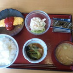 盛岡月が丘食堂 - 朝食セット（３５０円）