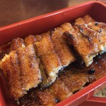 博多名代 吉塚うなぎ屋 - まじカリカリに焼かれている鰻