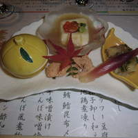 和食 清水 - ２０１０年１２月の酒楽活菜の料理１