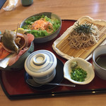 Wa raku - 海鮮丼そばセット