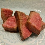肉屋 雪月花 NAGOYA - 見事な火入れです。