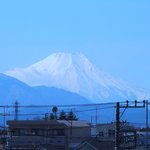 63091013 - 3階から望む富士山の眺望です