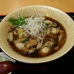 丸屋 - 牡蠣南蛮そば：1,200円