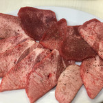 龍園 - 牛タン塩1200円×2人前。