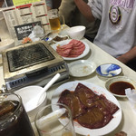 龍園 - 卓上の様子。