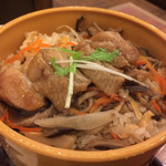 和風レストラン まるまつ 江俣店 - 鶏五目セイロ