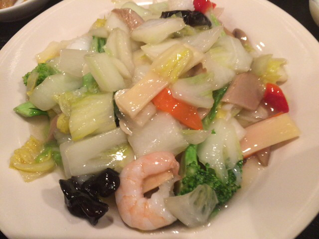 祥龙房 - 海鲜八宝菜定食 880 の海鲜八宝菜