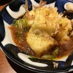 蕎麦切り さとう - 揚げ出し豆腐