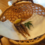 丹三郎 - 稚鮎のてんぷら