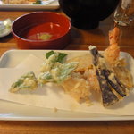 丹三郎 - コースのてんぷら