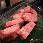 赤身焼肉みはら - 牛タン厚切り