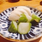 鳥さわ - 2017.1.  お新香