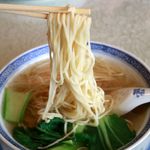 順徳 - 20170225葱油麺（ネギ汁ソバ）・麺シフト