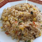 寒曳山パーキングエリア（上り線）スナックコーナー - 半チャーハン