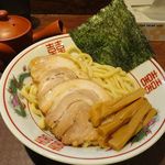 博多とんこつ 天神旗 - 魚極老（ぎょくろう）つけ麺（２００ｇ）　８５０円