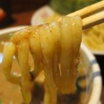 博多とんこつ 天神旗 - 魚極老（ぎょくろう）つけ麺
      スープの絡み半端ない！！