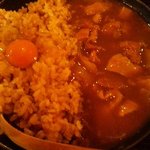 モッツバー　牛屋　井上 - モッツカレー（600円）