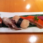 梅丘寿司の美登利総本店 - どれもネタが大ぶりかつ、新鮮！
