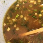 食い味の道有楽 - 吉野葛でトロミを付けられたスープ