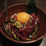 酒の一滴は血の一滴涙は心の汗 - 