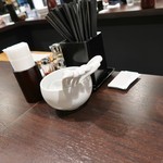 八雲 - カウンター上はこんな感じ