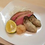 蔦の葉 - 「牡蠣の味噌そば」980円