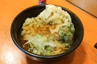 うどん 矢萩 - 春菊のかき揚げ