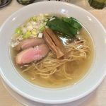 蔦の葉 - 「塩そば」750円