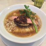 蔦の葉 - 1周年限定「鴨そば」1000円