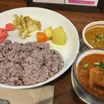 初台スパイス食堂 和魂印才たんどーる - 白菜高野豆腐アジョワン炒め