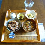 幸の木 - 幸の木朝食-酵素玄米648円