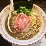 らぁめん小池 - 限定の「烏賊煮干しソバ」800円