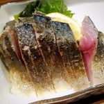 もつ焼 あぶさん - 炙り〆鯖