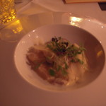 Captain Cook Cruises - 帆立のソテーとツナの炙り焼き