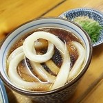 手打うどん 麦蔵 - かしわざるうどん1玉620円
