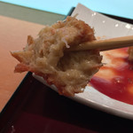 ひょうたん寿司 - ひょうたん寿司(福岡県福岡市中央区天神)旬のおまかせにぎりセット・カニクリームコロッケ
