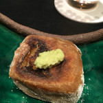 焼きゴマ豆腐　蕗の薹入り