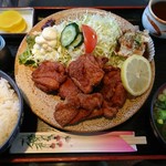 論エクセル - 唐揚げ定食(780円)