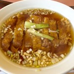 中国料理四川亭 - 排骨湯麺　870円