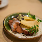 うを徳 - 明石蛸（あかしだこ）に阿波（あは）笋（たけのこ）