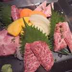 焼肉・韓国料理　牛兵衛 - 最高級黒毛和牛　極上一頭盛り合わせ