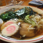 金ちゃん - 醤油ラーメン600円…金ちゃんに代々伝わるラーメンです