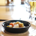ランチコース (¥7,020) 冬野菜のポトフ