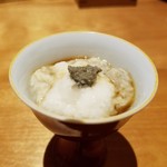 山人 - カニ味噌の生湯葉和え