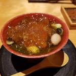 山人 - 色々豆のジュレもずく酢
